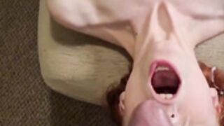 Jesse Manx OF upside down facial