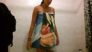 Espiandola Banandose