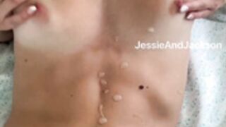 jessieandjackson onlyfans JJ-2023-1-13-Rubbing-Cum-Around-Short-KNr0XUSL