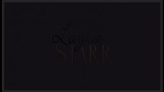 Layla Starr Blue Dress Strip Tease