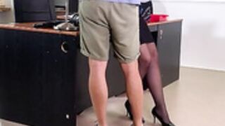 AngelWicky Onlyfans Video ittle backstage from shooting as police lady 404x720