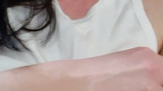 melissalauren onlyfans video 2022-12-10 - White tank top, no bra, hard nipples. - 2712493595