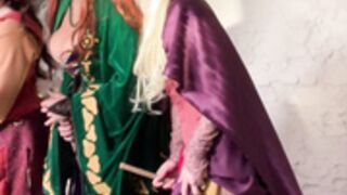 AngelWicky Onlyfans Video e, Valentina Nappy and Zazie Sky as naughty witches in Hocus Pocus parody(..) 1080x1920