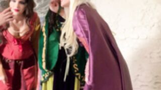 AngelWicky Onlyfans Video e, Valentina Nappy and Zazie Sky as naughty witches in Hocus Pocus parody(..) 1080x1920