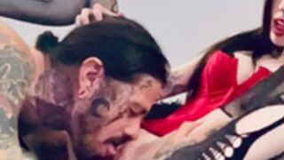 Jez Jadenth Onlyfans Hot Red Corset Fuck Video