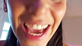 Watch Danika Mori Oily Dildo Play with JOI Live Stream