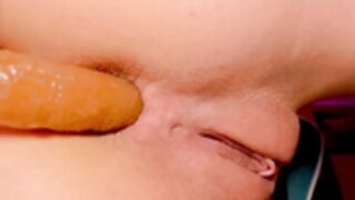 Witch dildo anal