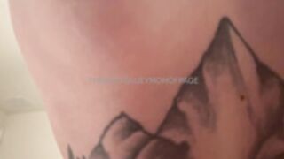TheSpicyBlueyMom sucks, fucks, and takes cum on tongue