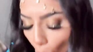 Nursh Indian Girl blowjob and sex