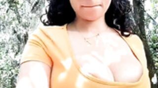 Simone Miller - Big Boobs In The Forest