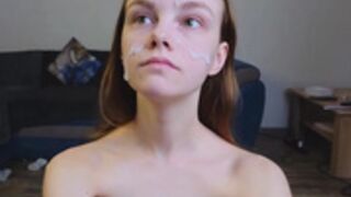 Ellie Fors - Public - Fake Facial