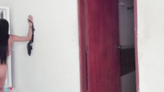Alhana_Pulido - full naked feet flash & juicy pussy