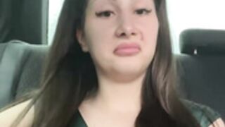 MoanQueen romanian whore doing fake uber shows