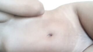 Black niples whore plays with pussy and huge jugs