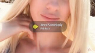 bunnyblonde tit flash