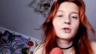 Sunny_mouse blowjob with a lot of saliva