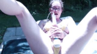 JALYN - Cream in Yellow Bikini