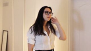 Alexia - Boss fucks Secretarys ass