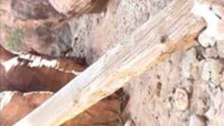 AubriToffee - Bend Me Over this Rock and Fuck Me Outsid