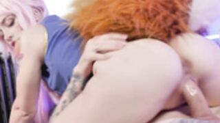 Leah Meow - Tamamo no Mae fucked in pussy