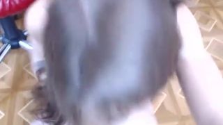 CB Emmabraun 2017-07-09 lick cum off floor