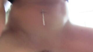 Katie Banks Masturbates on her coffee table