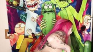 Avery Furbymommy - pickle rick anal