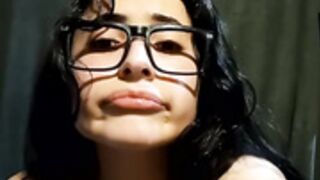 Luciauy - dildo between tits & blowjob