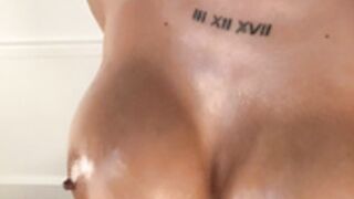 Kelly Oliveira Huge BBC Dildo Play With Cream