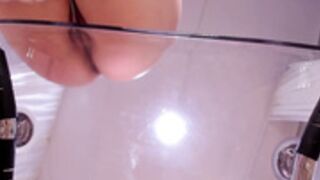 liia_sweett transparent chair tease