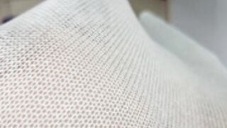 4k No Bra See Through White Dress Try On