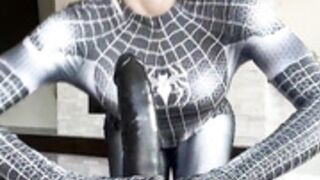 spider girl with an amazing ass
