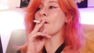 Redhair smoking hot