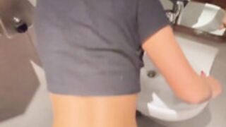 Gracewearslace Fucking In Airport Bathroom