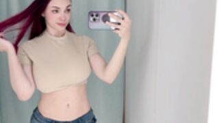 [4K] See-Through Clothes Try on Haul _ Transparent Fabr