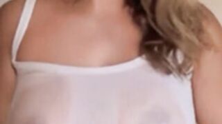 Sieena public wet tshirt