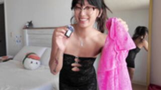 TRANSPARENT Dresses TRY ON with Mirror View