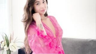 Sheer Chic _ Ariana’s Transparent Outfit Try-On