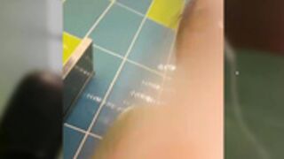 Gia__Paige public toilet lovense squirt door open