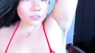 samanta_cutee1 chubby hairy armpits 3