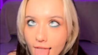 _blowjob_queen_ short ahegao in public