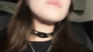 Dream girl P€☆ch¥ Dr€☆M playing with dildo during can r