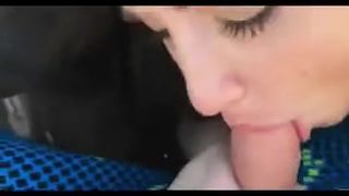 Blowjob on Double Decker Bus