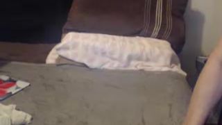 littlespitfire - sucking a dildo