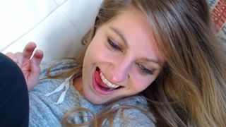 Veronica west pounding her creamy pussy