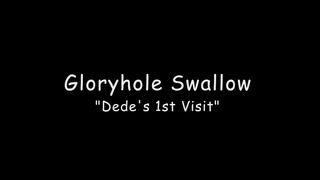 Gloryholeswallow Dede's 1st visit CAMBATE.NET