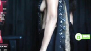 Telugu girl hot show