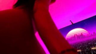 TS Camgirl fucks doll and cums a lot