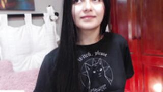 Raychell panties down and dildo