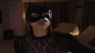 Asensse - Black lace cat suit